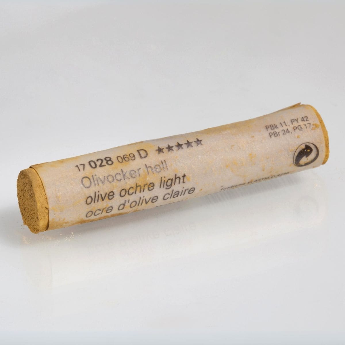 Pastel Seco Schmincke Extra Soft 028 D Olive Ochre Light